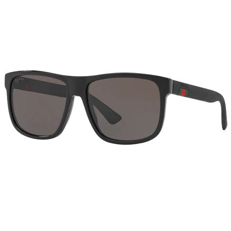 gucci glasses ggo310|Gucci GG0010S 58 Grey & Black Sunglasses .